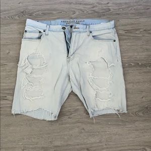 American Eagle Ripped Jean shorts